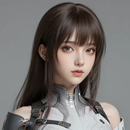 portrait anime of cute - fine - face girl in an motoko kusanagi, hyper detailed, full body, sci - fi, fantasy, intricate, elegant, highly detailed, digital painting, artstation, concept art, smooth, sharp focus, illustration, pretty face, realistic shaded perfect face, fine details. anime. realistic shaded lighting by ilya kuvshinov and mikapikazo