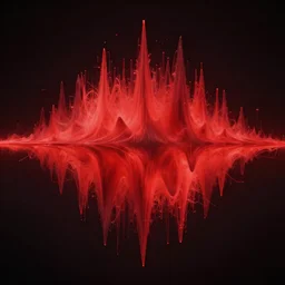 pulsating red mass, ominous, trifling, digital render, trending on artstation, 4k