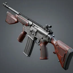 ar - 1 5 rifle made by hugo boss, hyper detailed, intricate, redshift render, 8 k