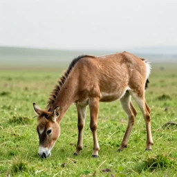 a centaur grazing grass on a grassy gease, octane render, 8 k very detailed such wow omg