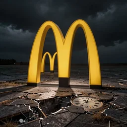 the endless end beyond all ends, ultimate beauty defying comprehension, a field of broken time quivering in darkness, ( ( mcdonalds ) )