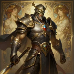 warrior, league of legends, intricate, highly detailed, digital painting, artstation, concept art, smooth, sharp focus, illustration, Unreal Engine 5, 8K, art by artgerm and greg rutkowski and alphonse mucha, by Jesper Ejsing