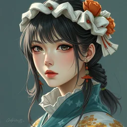 portrait by noriyoshi ohrai deviantart