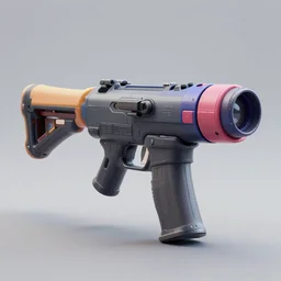 Nerf or nothing, digital art