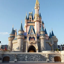 Magic Kingdom, full body, high detail, high modernization, hyper realism