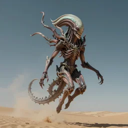 “ very very intricate photorealistic photo of an eldritch horror flying over the desert, award - winning crisp details ”