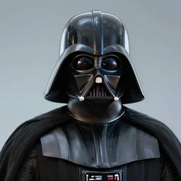 realistic portrait of darth vader, 4 k, trending on artstation, 3 d render