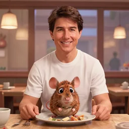 Tom Cruise as seen in Disney Pixar's Ratatouille (2007) 👀