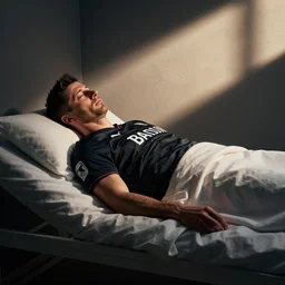 robert lewandowski on his deathbed
