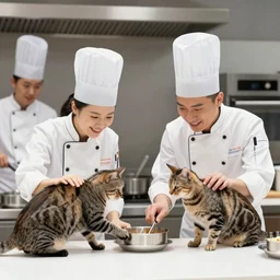 cats competing in mastercheff