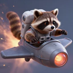 closeup 2 8 mm anthropomorphic astronaut raccoon flying a spaceship, mass effect, action pose, particle effects, digital painting, concept art, matte, sharp focus, volumetric lighting, illustration, hearthstone, artgerm, moebius, wlop, craig mullins, alphonse mucha