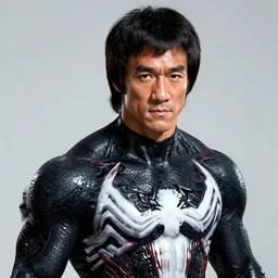 studio portrait of bruce lee in venom suit, absurdly gigachad, elegant, sigma male, super fine surreal detailed facial illustration by kim jung gi, iraq nadar, intricate lines, clear focus, vivid colors, matte, octopath voyager, final fantasy, unreal engine highly rendered, global illumination, radiant light, intricate environment