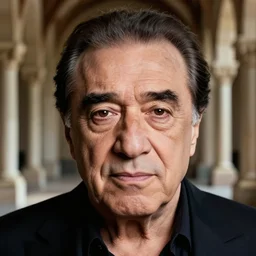 closeup portrait of danny devito in the cloisters, depth of field, zeiss lens, detailed, symmetrical, centered, fashion photoshoot, by annie leibovitz and steve mccurry, david lazar, jimmy nelsson, breathtaking, 8 k resolution, extremely detailed, beautiful, establishing shot, artistic, hyperrealistic, beautiful face, octane render