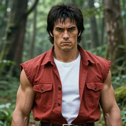 ultra realistic forest gump as ryu from street fighter, portrait, 4 k, ultra realistic, detailed focused art by artgerm and greg rutkowski and alphonse mucha