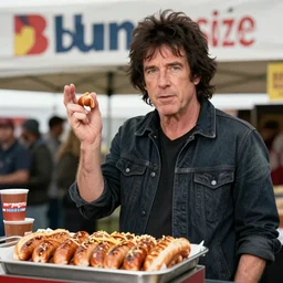 john jarrat as mick taylor from wolf creek at a bunnings sausage sizzle, photorealistic, good lighting, award winning photograph