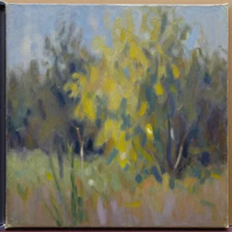 detailed photo of an album cover, oil painting. dessau oil painting album cover