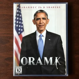barack obama on a movie cover