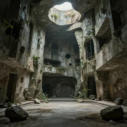 brutalist interiori, neo militarism, eco brutalism, highly detailed, excellent composition, cinematic concept art, dramatic lighting, trending on artstation