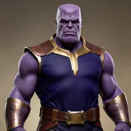 portrait of thanos by artgerm
