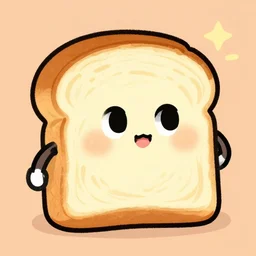 [ bread toast ] ( ( ( character ) ) )