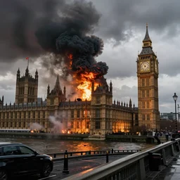 london being nuked by greg rutkowski