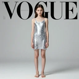 A full body portrait of a girl wearing dress amde of water drop featured in Vogue and GQ editorial fashion photography, the background is art nouveau building, beautiful eye, symmetry face, haute couture dressed by Givenchy and Salvatore Ferragamo, Canon EF 85mm f/1.4L IS USM