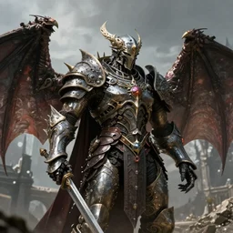 mechanical king of dragon, elden ring, by greg rutkowski