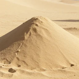 pile of sand : : octane render, unreal engine 5, extreme quality, extremely detailed sand, realistic, realistic lighting, realistic shadows, real photo : :