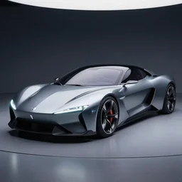 photo of a concept car designed by hugo boss