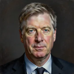keir starmer, portrait, painting, francis bacon
