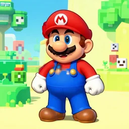 Mario by mc escher