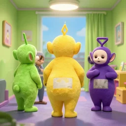 teletubbies in the backrooms, disturbing