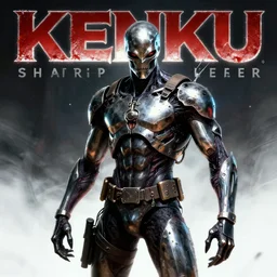 cover of a kenku sharpshooter. art by alien isolation ( 1 9 8 9 ). metal skin panic maddox 0 1
