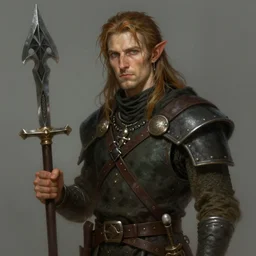 a portrait of a male halfling rogue, concept art, dndart, fantasy portrait, 4 k, hires, art by lucian freud and and artgerm