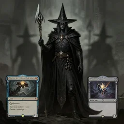 shadows of the witch - king, 4 k, 3 d, dark art, belzinski