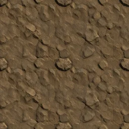 rocky ground, computer game texture, repeating, seamless