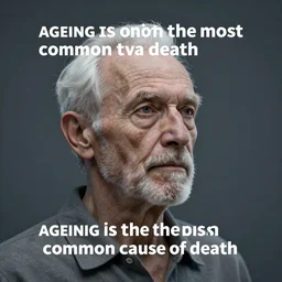 ageing is by far the most common cause of death, 4k, post-processing