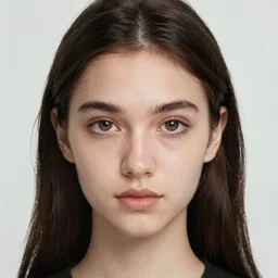 girl with 4 eyes, fashion photo, detailed, realistic