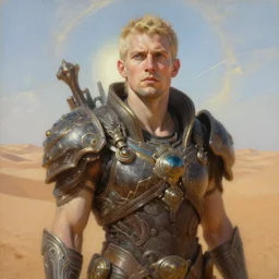 portrait oil painting, perfect expression, subconscious connects, purified consciousness, wednesday standley, dune, fantasy character portrait, ultra realistic, wide angle, intricate details, mass effect, artifacts, luminous skies, highly detailed, michael cheval, peter mohrbacher, boris vallejo, jessica rossier, oil painting, highly detailed, cinematic lighting, unreal, natural tpose