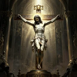 a second coming of jesus christ, doomsday, final judgement, grim - lighting, high - contrast, intricate, elegant, highly detailed, digital painting, artstation, concept art, smooth, sharp focus, illustration