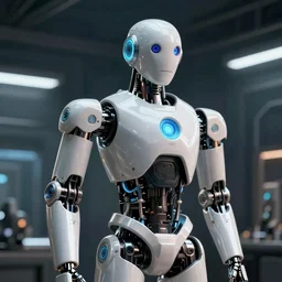 ai robot, 4 k, cinematic, masterpiece