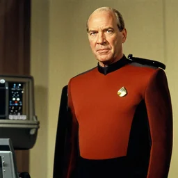 avery brooks as commander sisko in the style of norman rockwell