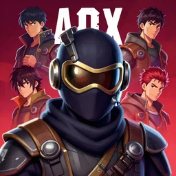 robot ninja helmet mask fantasy art apex fortnite Video game icon, 2d game art gta5 cover , official fanart behance hd artstation by Jesper Ejsing, by RHADS, Makoto Shinkai and Lois van baarle, ilya kuvshinov, rossdraws