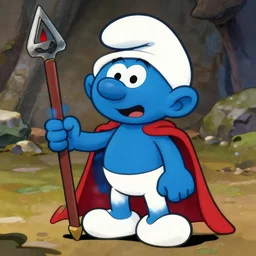 papa smurf in lord of the rings