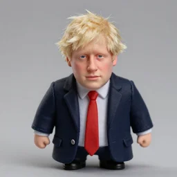 Boris Johnson figurine, detailed product photo, high quality, soft,