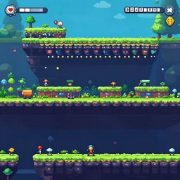 a 2d plataform videogame