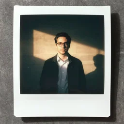 michael scott on polaroid