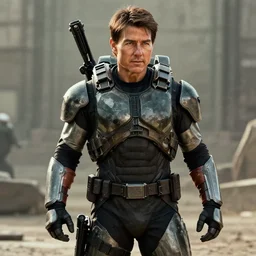 tom cruise plays as a Gears of War COG soldier