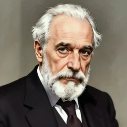 sigmund freud in the style of yoji shinkawa