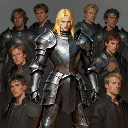 portrait of blonde paladin, heavy metal armor, gloomhaven, matte painting, bold shapes, hard edges, gloomy colors, by greg manchess, huang guangjian, gil elvgren, sachin teng, greg rutkowski, jesper ejsing, ilya kuvshinov